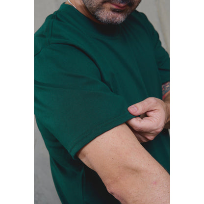 2-Pack Camisetas Oversize Blanco + Verde Pino