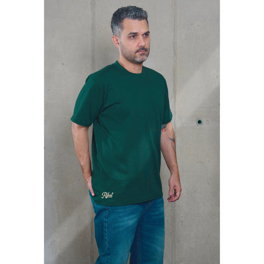 Camiseta Oversize Verde Pino