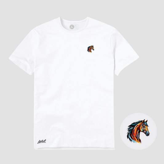 Square Blanco Caballo Colores TALLA XXL