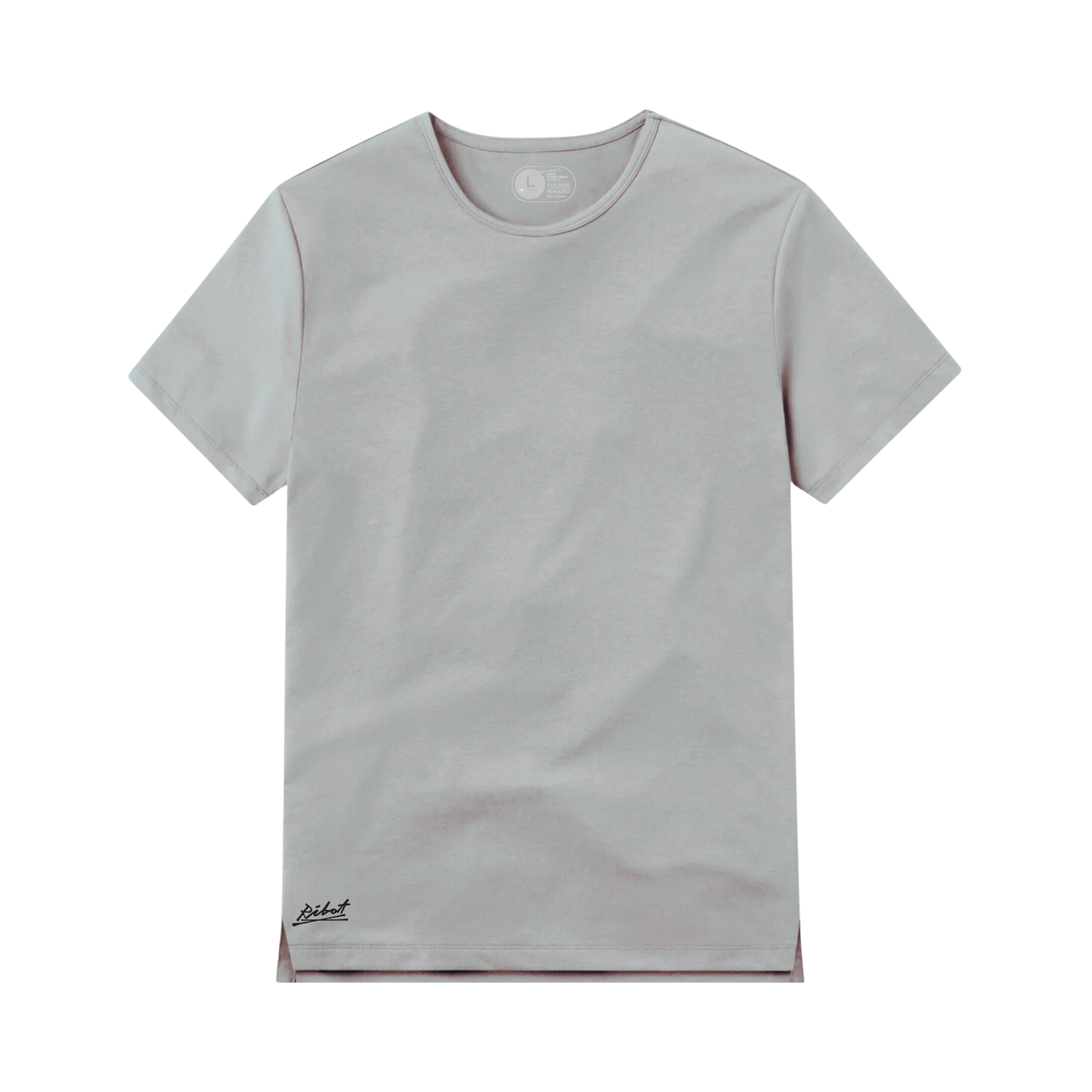 Camiseta Básica Square Gris Claro
