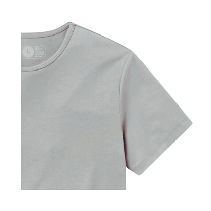 Camiseta Básica Square Gris Claro